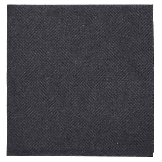 PAPSTAR Servietten DAILY Collection 24 x 24 cm (B x L) schwarz 150 St./Pack.
