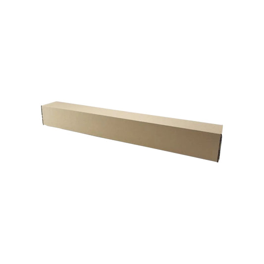 Versandhülse 10,5 x 10,5 x 86 cm (B x H x L) mit Selbstklebung Wellpappe braun