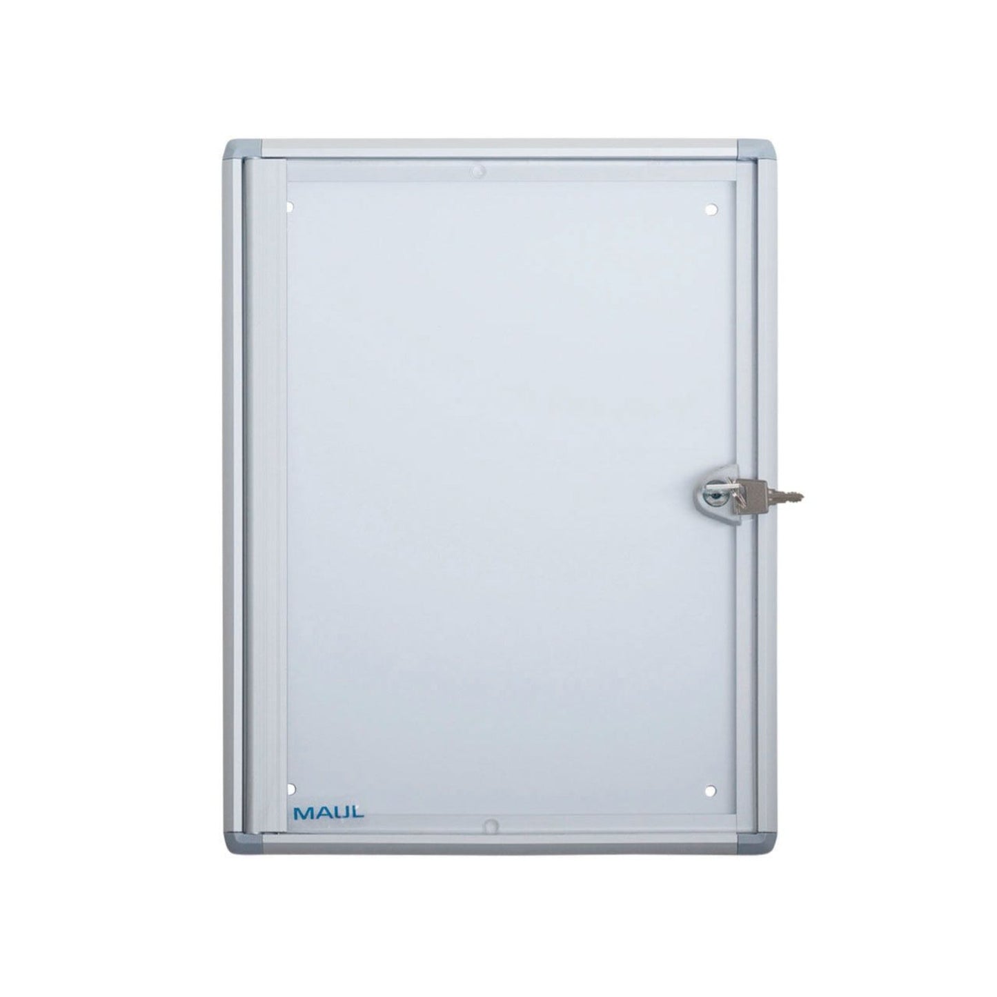 MAUL Schaukasten MAULextraslim Innenbereich 27 x 35,1 x 3,1 cm (B x H x T) DIN A4 mit Schloss Aluminium aluminium