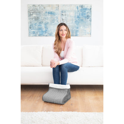 Medisana Fußwärmer FW 150 30 x 24 x 30 cm (B x H x T) 100W 3 Temperaturstufen 100 % Polyester grau