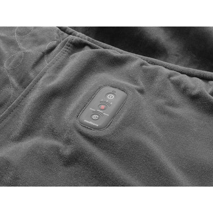 Medisana Heizdecke OL 200 91 x 127 cm (B x H) 19,24W 3 Temperaturstufen 100 % Polyester grau/schwarz