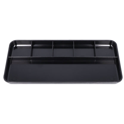 Westcott Stiftschale 25 x 1,6 x 12 cm (B x H x T) Polystyrol schwarz 6 Fächer