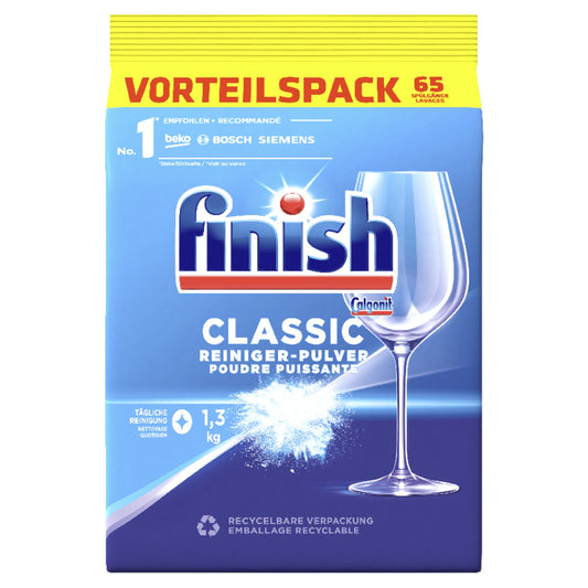 FINISH Spülmaschinenpulver Classic 1,3 kg/Pack.
