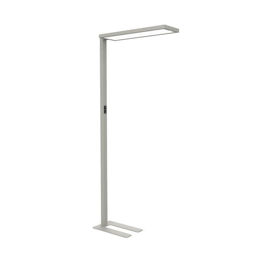 MAUL Stehleuchte MAULsenja C, D je Lichtquelle: 1 x 69 kWh/1.000h, 1 x 18 kWh/1.000h LED silber