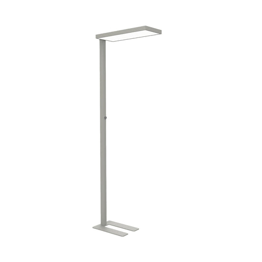 MAUL Stehleuchte MAULjura D je Lichtquelle: 2 x 16 kWh/1.000h, 5 x 6 kWh/1.000h silber