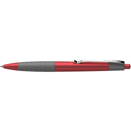 Schneider Kugelschreiber Loox 0,5mm rot Mine auswechselbar dokumentenecht Schaftfarbe: rot metallic