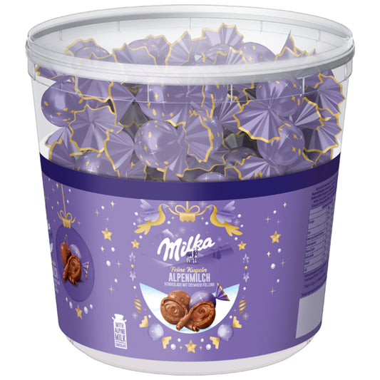 Milka Schokolade Alpenmilch 900 g/Pack.