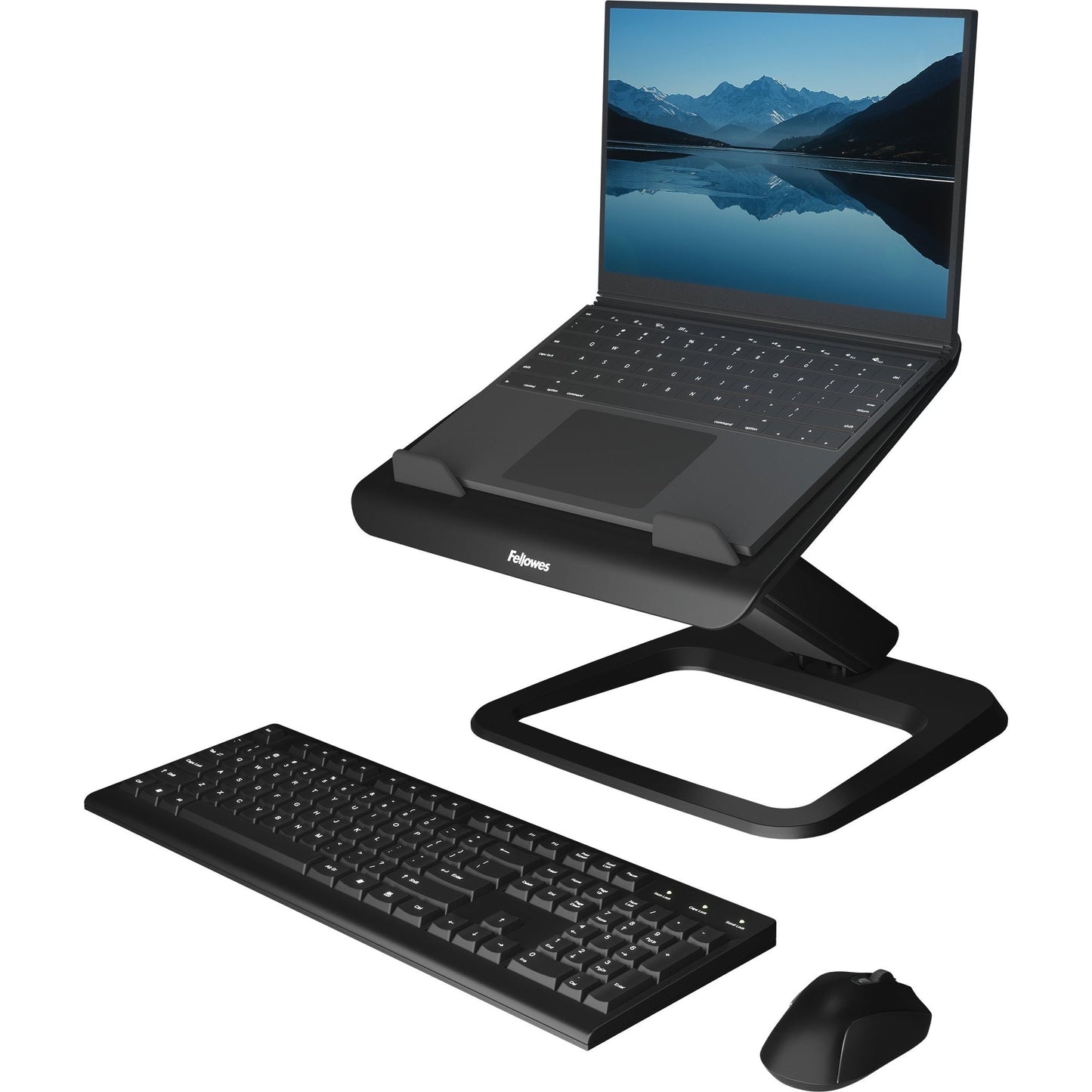 Fellowes® Notebookständer HanaT LT höhenverstellbar Stahl/Kunststoff schwarz