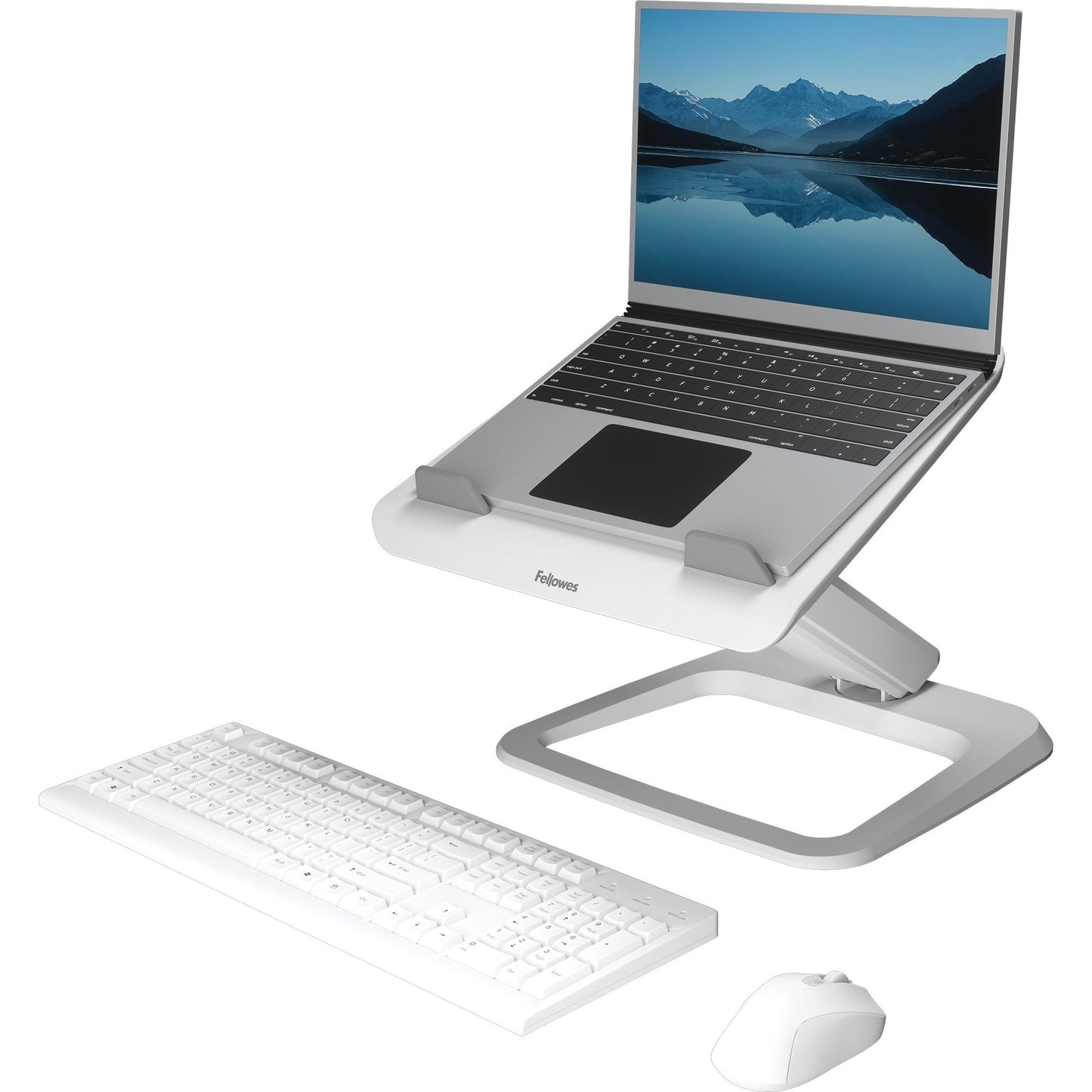 Fellowes® Notebookständer HanaT LT höhenverstellbar Stahl/Kunststoff weiß