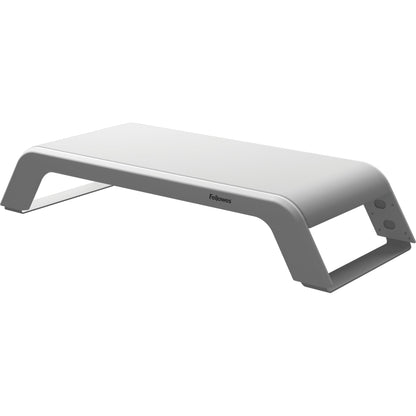 Fellowes® Monitorständer HanaT LT 56 x 10,2 x 22,2 cm (B x H x T) 22,6kg höhenverstellbar Stahl/Kunststoff weiß