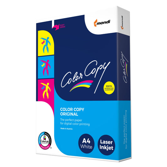 Color Copy Kopierpapier DIN A4 90g/m² elementar chlorfrei gebleicht, holzfrei weiß 500 Bl./Pack.