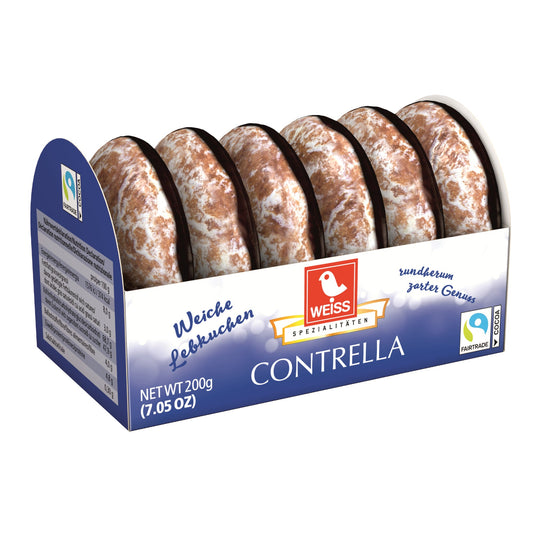 Gebäck Contrella Classic Zartbitter 200 g/Pack.