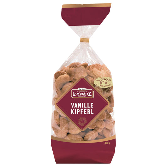Gebäck Vanille Kipferl 400 g/Pack.