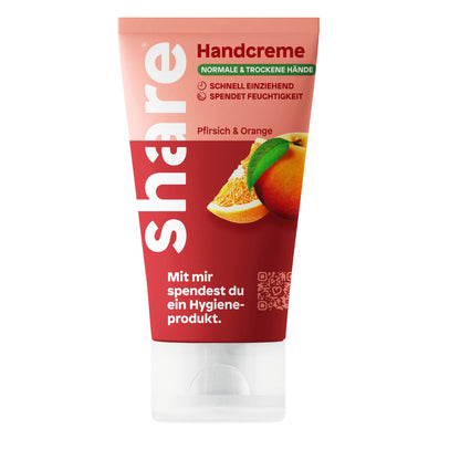 share Handcreme Pfirsich & Orange pH-Wert: 5,5-6,5 Tube Kunststoff 0,075l
