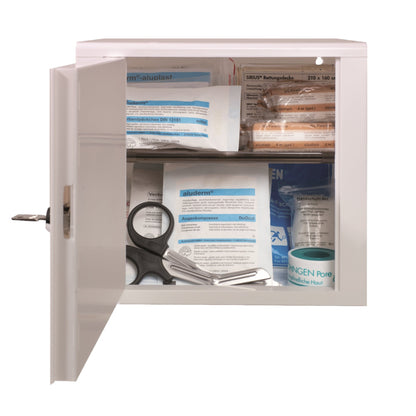 SÖHNGEN® Verbandschrank PICCOLO gefüllt DIN 13157 Kunststoff weiß