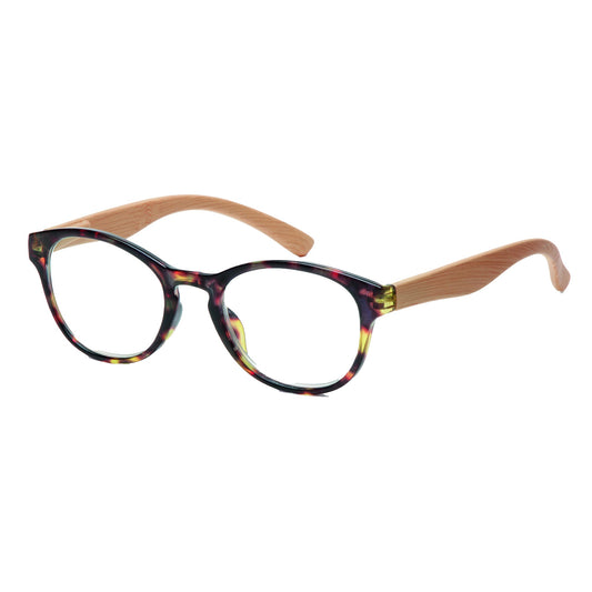 Filtral Lesebrille Amsterdam +2,5 Unisex Kunststoff, 100 % recycelt havannabraun