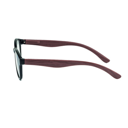 Filtral Lesebrille Amsterdam +2,0 Unisex Kunststoff, 100 % recycelt schwarz-braun