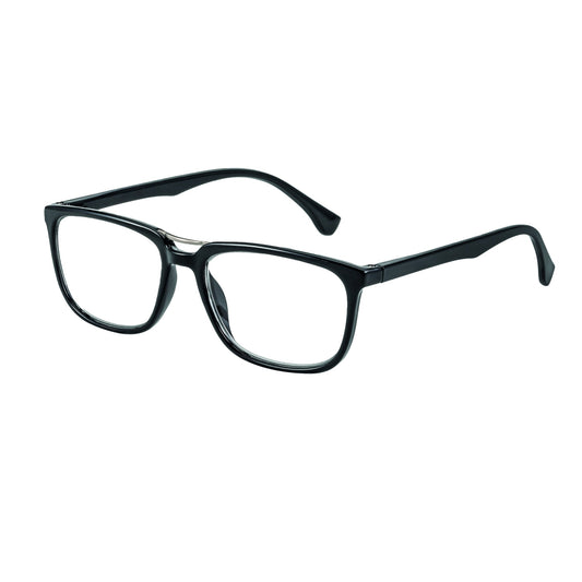 Filtral Lesebrille Stockholm +1,5 Unisex Kunststoff, 100 % recycelt schwarz