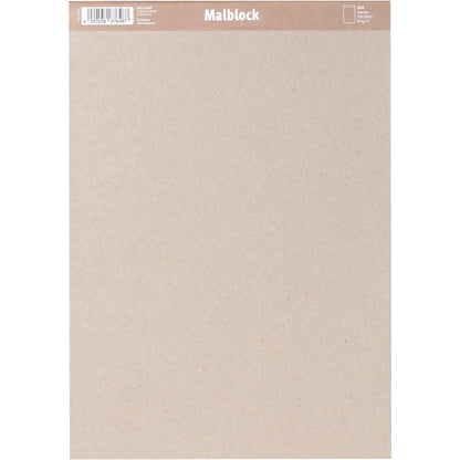 share Malblock DIN A4 80g/m² Leopard, Zebra 100 Bl.