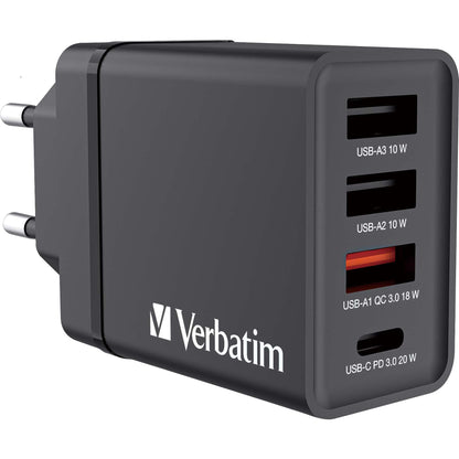 Verbatim Ladegerät Kommunikationstechnik CHR-30EU 91 x 46 x 27 cm (B x H x T) schwarz