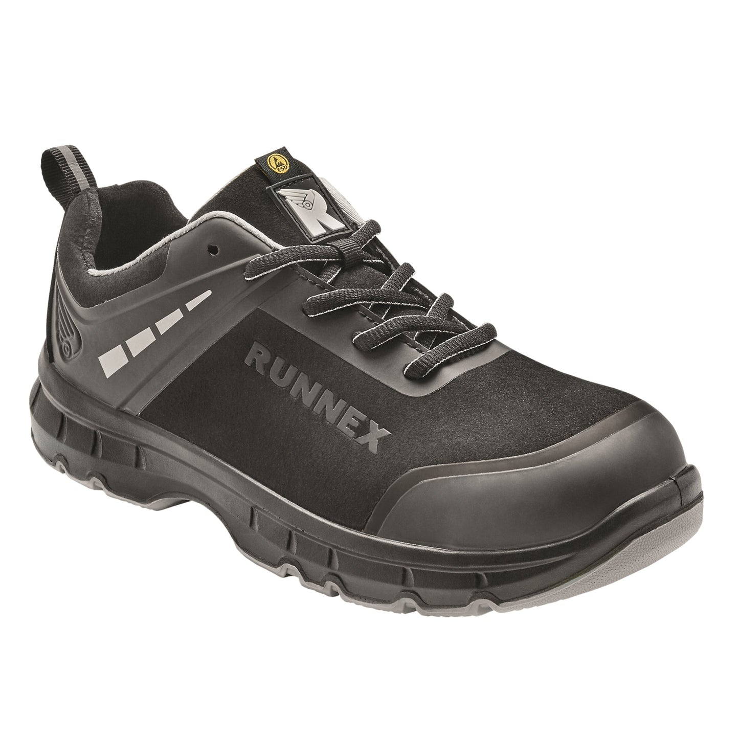 RUNNEX® Sicherheitsschuhe FlexStar 39 S3 Microfaser/TPU-Besätze schwarz