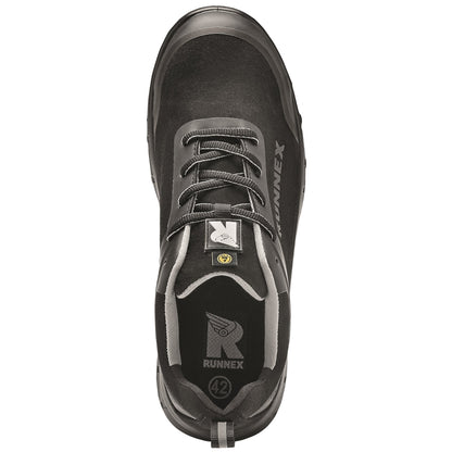 RUNNEX® Sicherheitsschuhe FlexStar 39 S3 Microfaser/TPU-Besätze schwarz