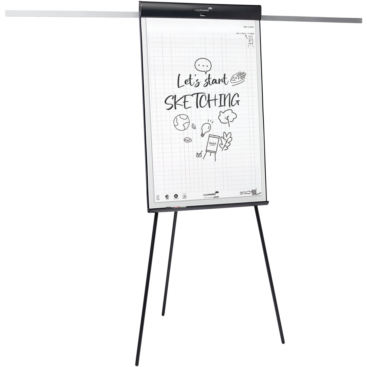 Legamaster Flipchart SKETCH PRO 7-152910 Tripod