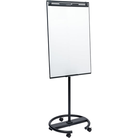 Legamaster Mobiles Flipchart SKETCH EASY round base mit Ablageschale Rundfuß mit 5 Rollen Stahl anthrazit