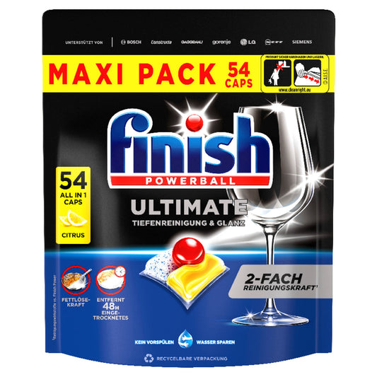 FINISH Spülmaschinentabs Ultimate Citrus 54 St./Pack.