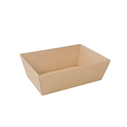 ColomPac® Präsentkorb 31,5 x 11,5 x 21 cm (B x H x T) nicht gefüllt Wellpappe braun