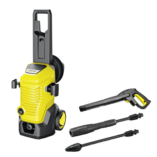 Kärcher Hochdruckreiniger K 5 WCM Premium 38,9 x 90,1 x 36,9 cm (B x H x T) 145bar inkl. Vario Power Jet, Dreckfräser, HD-Schlauch (8 m), Adapter Gartenschlauchanschluss A3/4" 13kg