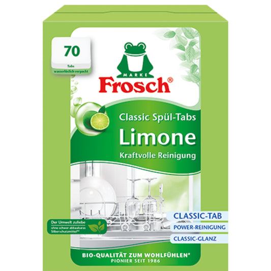 Frosch Spülmaschinentabs Classic Limonen 70 St./Pack.