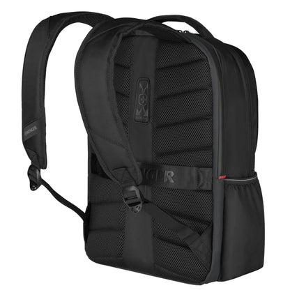 Wenger Notebookrucksack XE Resist Reißverschluss Geräumiges Hauptfach, Organizer für wichtige Accessoires zur übersichtlichen Aufbewahrung von Kabeln, Ladegeräten und Visitenkarten, Seitentaschen für eine Wasserflasche oder einen Schirm PET, recyceltsw
