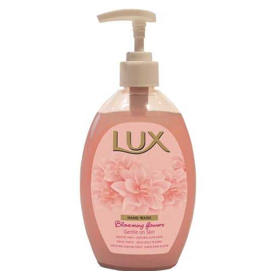 LUX Flüssigseife Blumin-frisch pH-Wert: 5 Ausführung des Behälters: Pumpflasche Material des Behälters: Kunststoff 0,5l