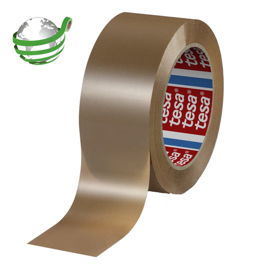 tesa® Packband 60418 50 mm x 132 m (B x L) Synthesekautschuk braun