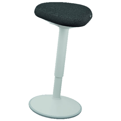 Leitz Sitz-Steh-Hocker Ergo Active 38cm 100 % Post-Consumer-Recycling-Material dunkelgrau