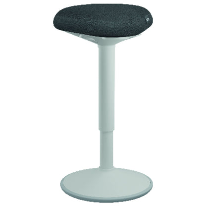 Leitz Sitz-Steh-Hocker Ergo Active 38cm 100 % Post-Consumer-Recycling-Material dunkelgrau