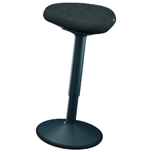 Leitz Sitz-Steh-Hocker Ergo Active 38cm 100 % Post-Consumer-Recycling-Material dunkelgrau