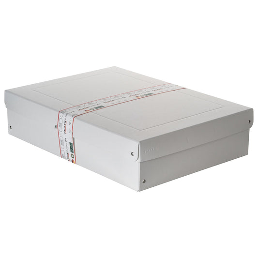 Falken Aufbewahrungsbox PureBox Pro 32 x 10 x 44 cm (B x H x T) DIN A3 Karton weiß