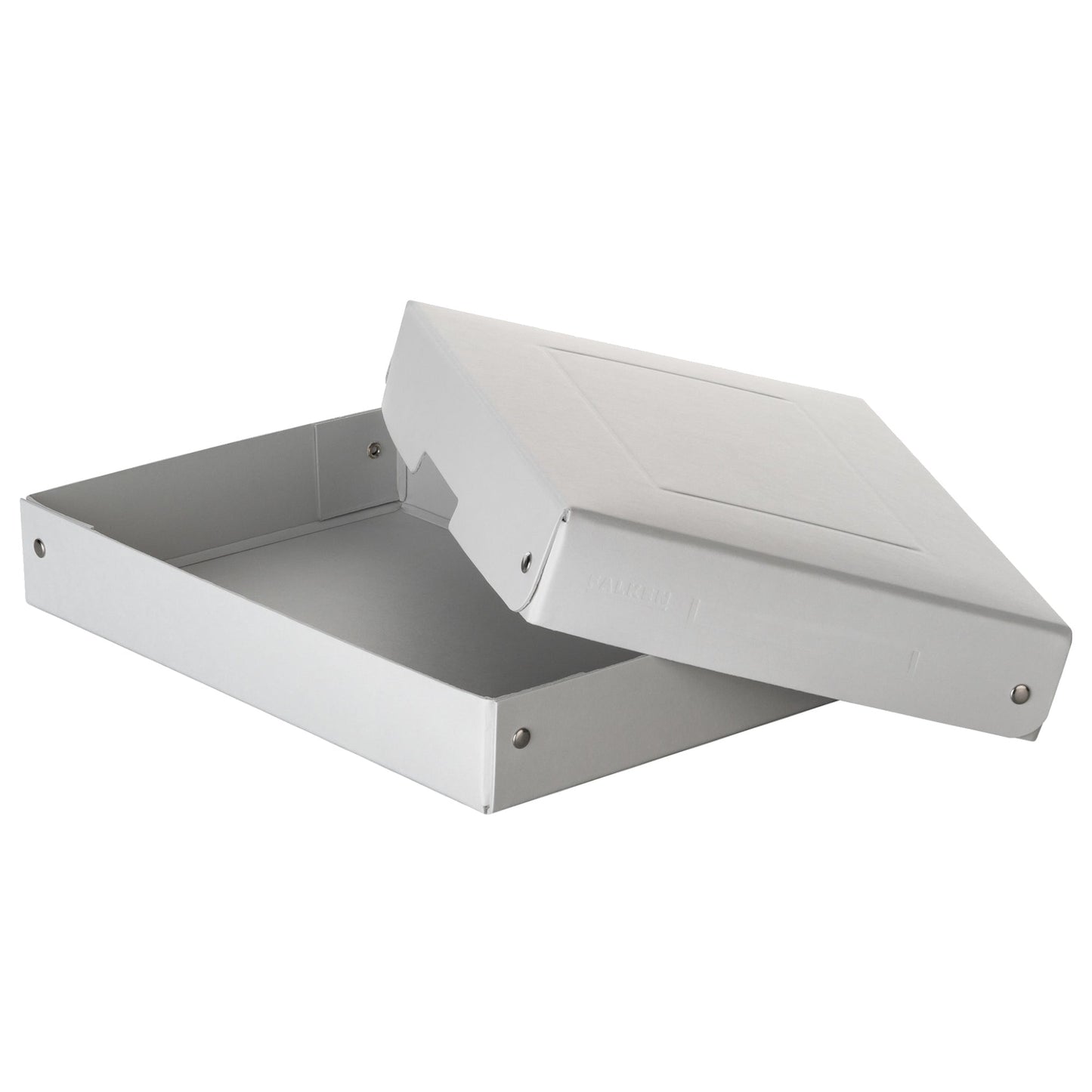 Falken Aufbewahrungsbox PureBox Pro 18 x 4 x 25 cm (B x H x T) DIN A5 Karton weiß