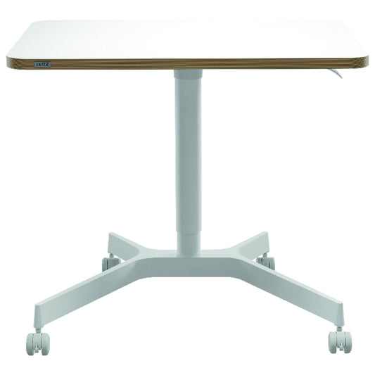 Leitz Schreibtisch Ergo Maße: 600 x 750-1.140 x 800 mm (B x H x T) Spanplatte weiß