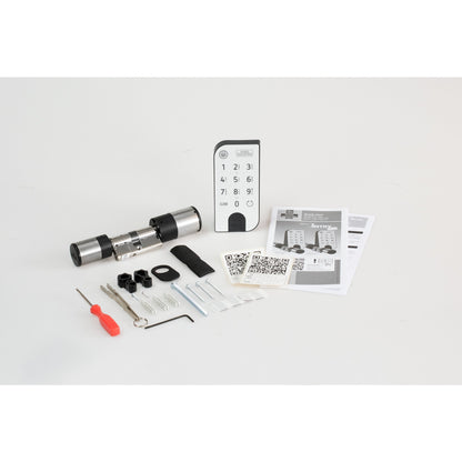 BURG-WÄCHTER Türschloss secuENTRY easy 7601 PIN für Türstärke: bis 118mm 4m Batterie