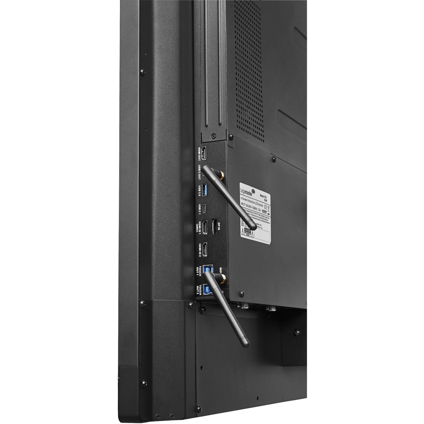 Legamaster Professionelles Display Evolve 2 165,1 cm (65") C 3.840 x 2.160 Pixel Dauerbetrieb möglich