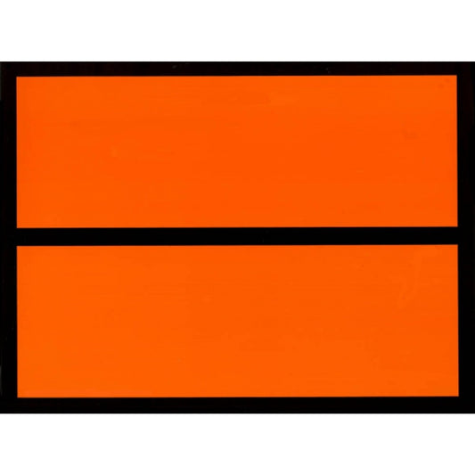 DR-Label Hinweisetikett Kesselwagen 400 x 300 mm (B x H) PVC orange/schwarz