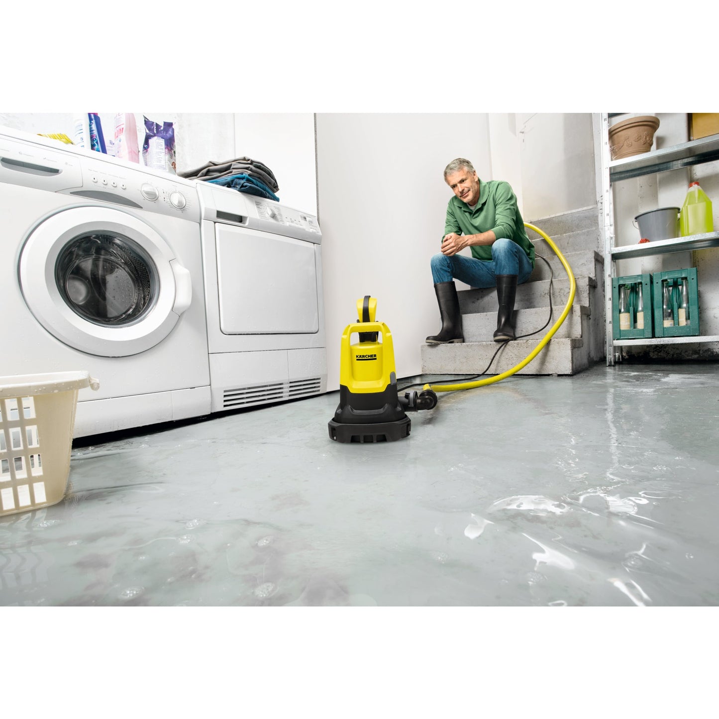 Kärcher Wasserpumpe SP 16.000 DUAL klares Wasser, Schmutzwasser 0,9bar 16.000l/h Netzbetrieb
