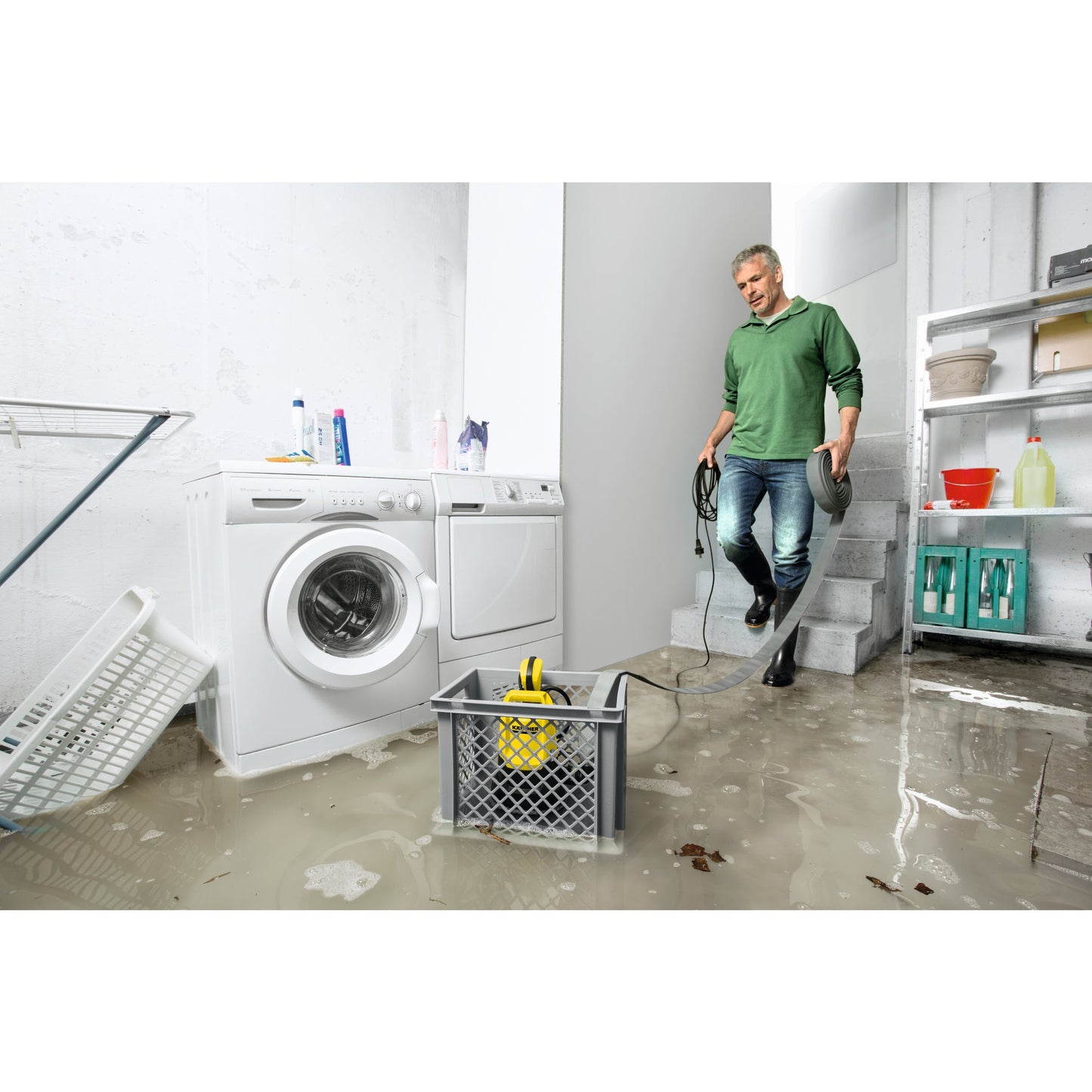 Kärcher Wasserpumpe SP 22.000 FLOOD BOX Schmutzwasser 0,8bar bis 22.000l/h Netzbetrieb