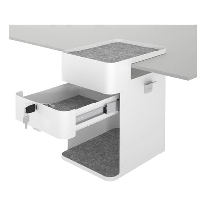 Dataflex Unterbaucontainer Bento® desktop locker 500 361 x 407 x 254 mm (B x H x T) 1 Schublade Stahl