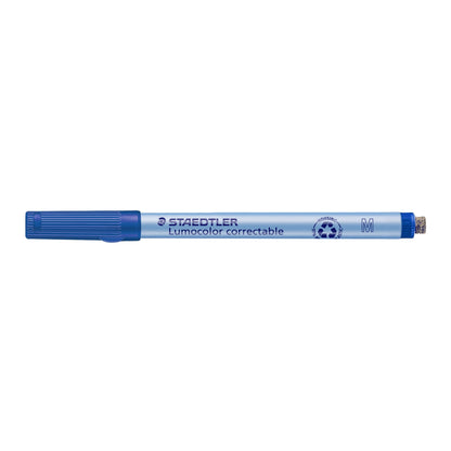 STAEDTLER® Folienstift Lumocolor® correctable 305 1mm blau nicht dokumentenecht