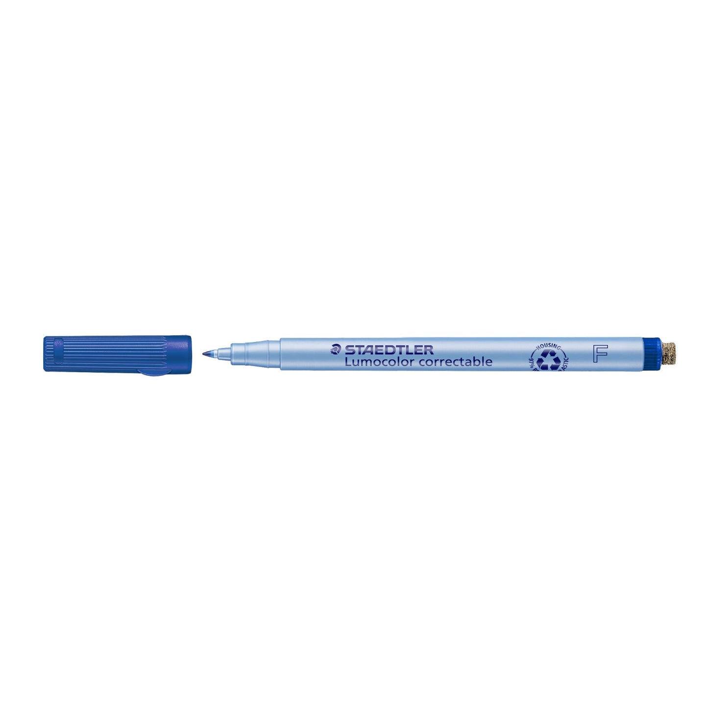 STAEDTLER® Folienstift Lumocolor® correctable 305 0,6mm blau nicht dokumentenecht
