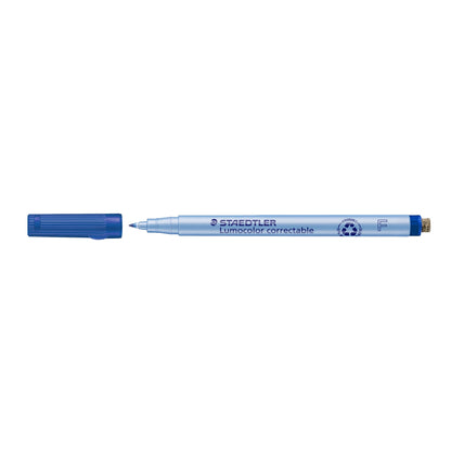 STAEDTLER® Folienstift Lumocolor® correctable 305 0,6mm blau nicht dokumentenecht